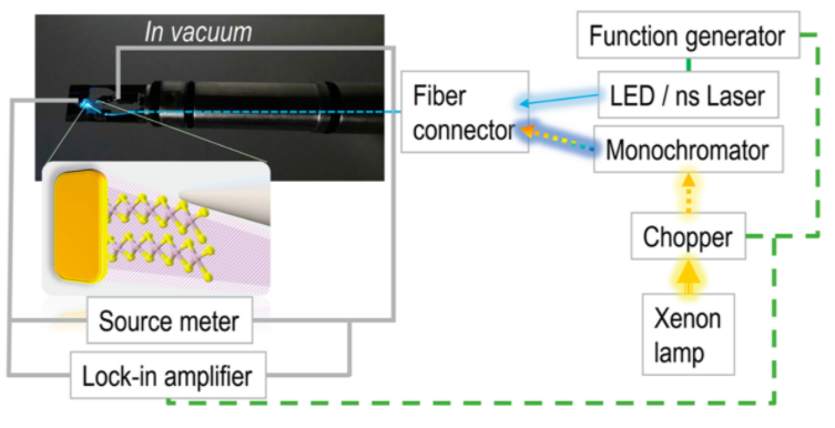 原位光學(xué)樣品桿實驗 原位光學(xué)樣品桿實驗