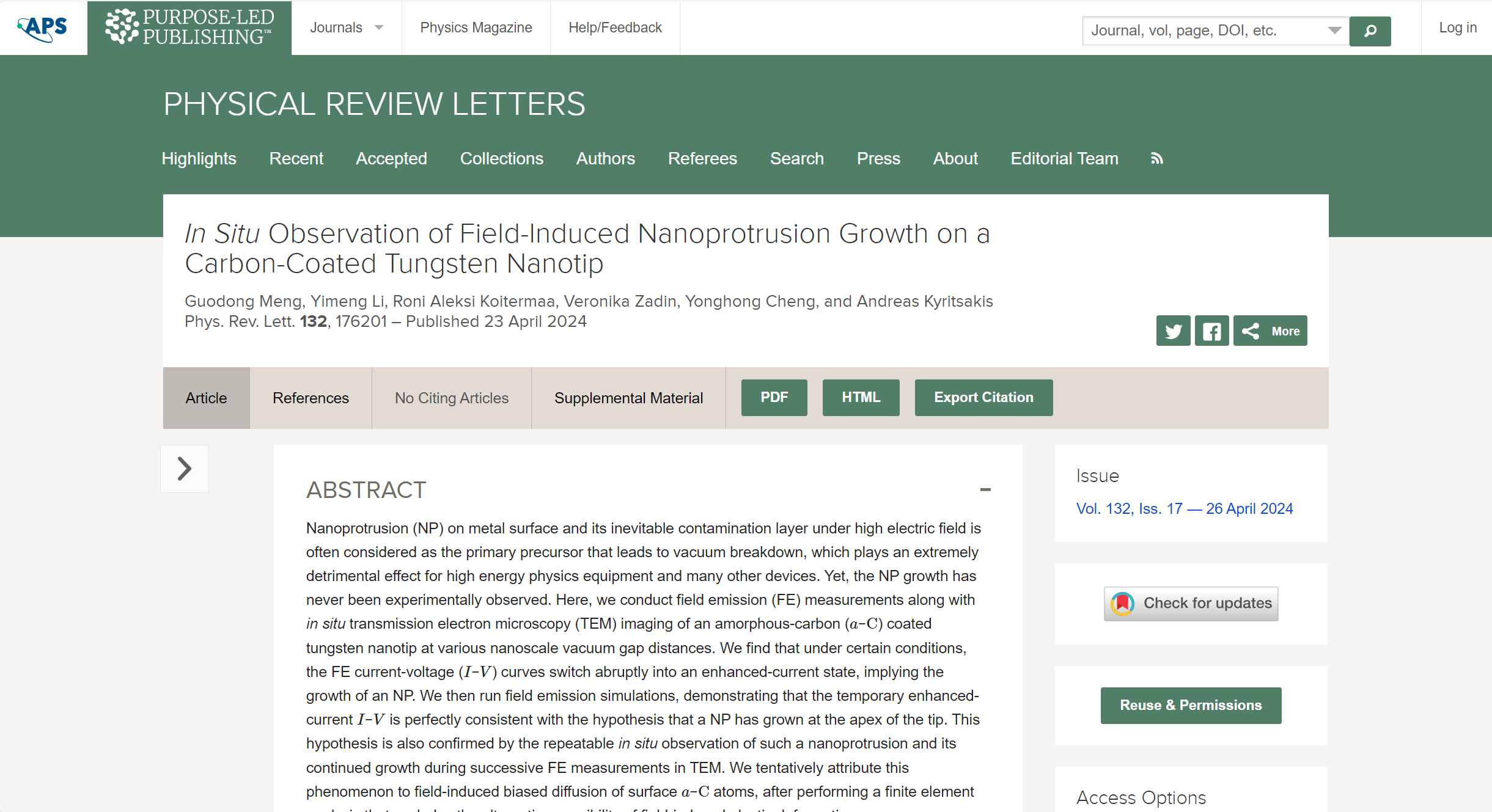 原位TEM技術 原位TEM技術