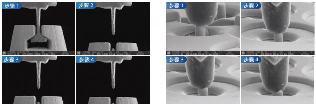 納米力臺拉伸過程 納米力臺拉伸過程